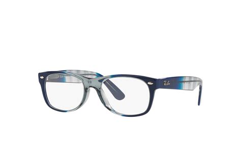les lunettes de vue new wayfarer optics avec monture multicolore