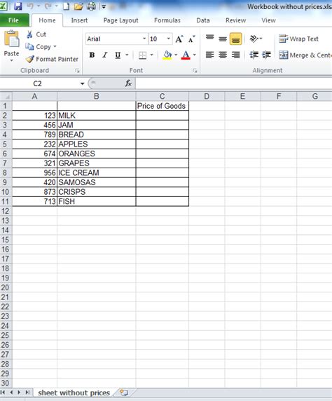 A Step By Step Tutorial On A Vlookup Between Two Workbooks
