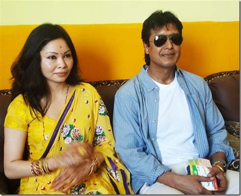 rajesh hamal took his wife madhu bhattarai in his nawalparasi home