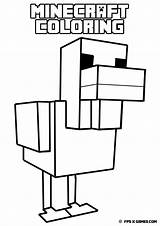 Coloring Minecraft Pages Cat Popular sketch template
