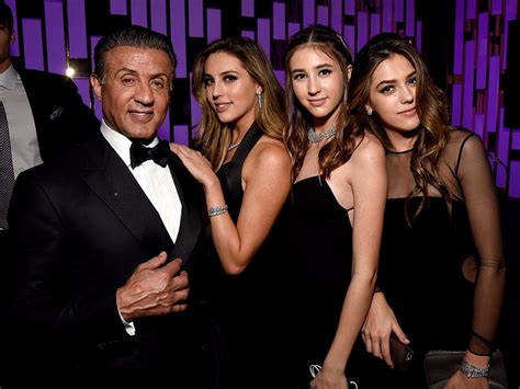 meet sylvester stallone s stunning and brilliant daughters