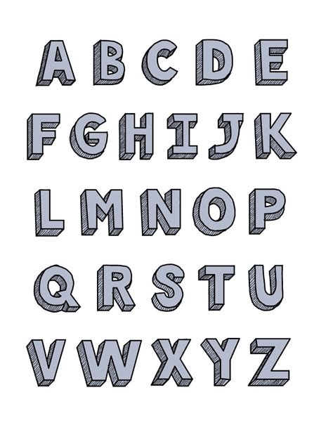 alphabet block letters notability gallery