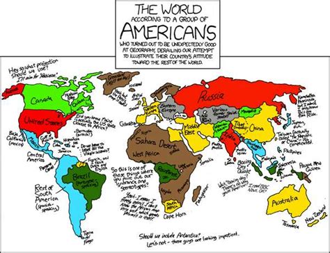 surprisingly accurate maps world according to americans