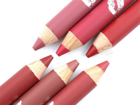 buxom plumpline lip liner review and swatches the happy