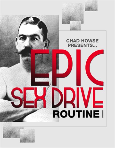 epic sex drive a man s guide to legendary libido and fertility