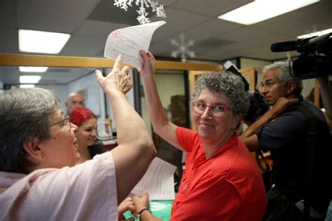 gay marriages get underway in south florida cbs miami