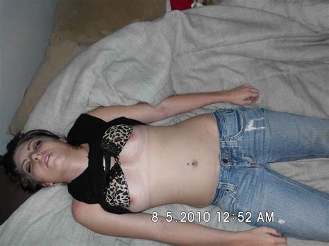 amateur sleeping passed out drunk teen slut stripped naked and exposed