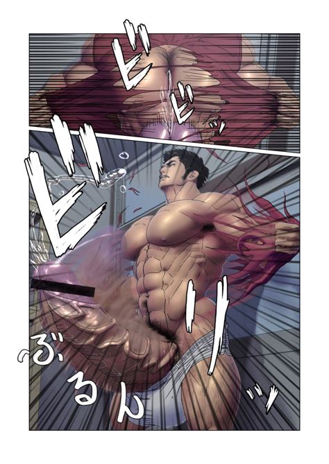 rule 34 bara comic cum gay huge balls huge cock male male only muscle muscles penis yaoi 1400809