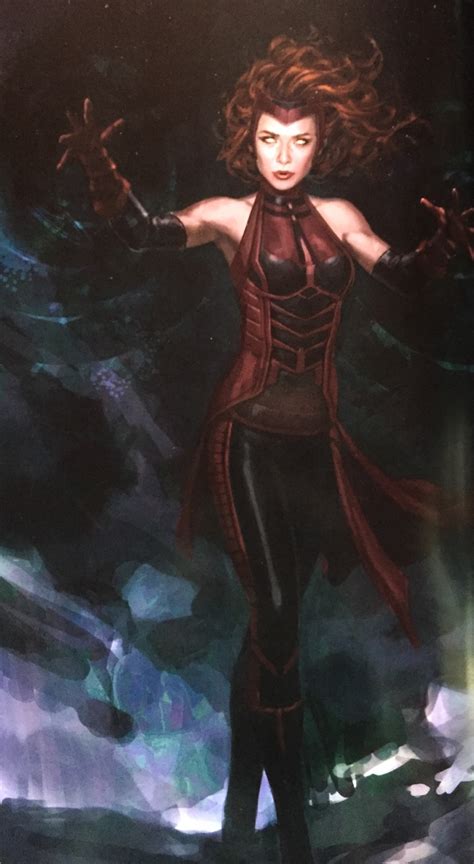 See How Scarlet Witch And Ultron Almost Looked In