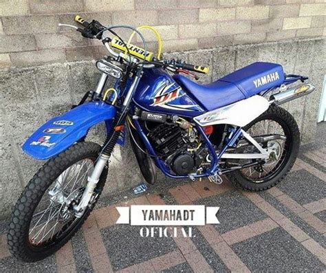 dt  azul yamaha motos dt stunt motos motos geniales