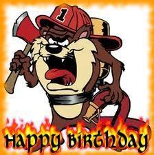 firefighters birthday cards   pinterest  pins