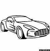 Vulcan Thecolor Supercars sketch template