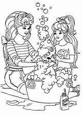 Barbie Coloring Pages Kids Fun sketch template