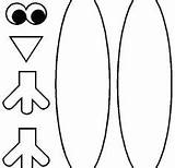 Turkey Outline Template Printable Feet Body Bird Coloring Disguise Clipartmag Drawing Project sketch template