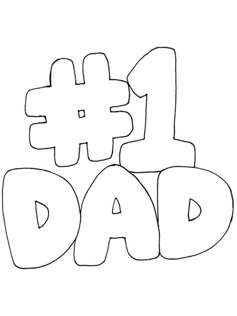 happy birthday daddy coloring pages