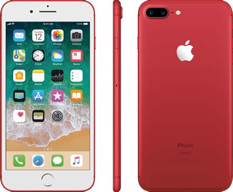 Best Buy Apple Iphone 7 Plus 128gb Product Red Atandt Mpqv2ll A