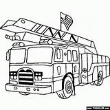 Coloring Fire Truck Printable Online Print sketch template