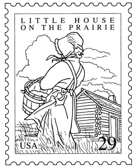 house   big woods coloring pages coloring home