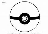 Pokemon Pokeball Draw Drawing Step Coloring Ball Drawings Sketch Make Pokémon Pages Printable Drawingtutorials101 Tutorials Color Necessary Improvements Finally Finish sketch template