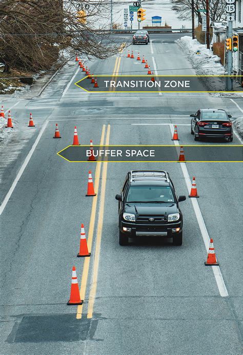 traffic control  practices buffer space safety resources
