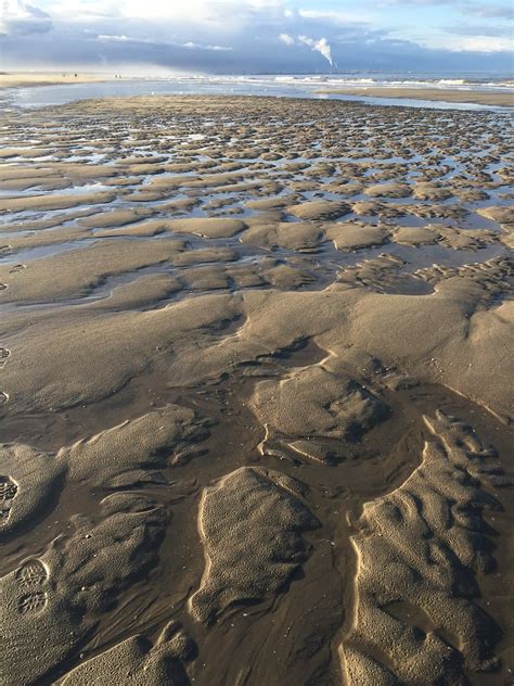 zandmotor januari  strand zandmotor reflecties win flickr