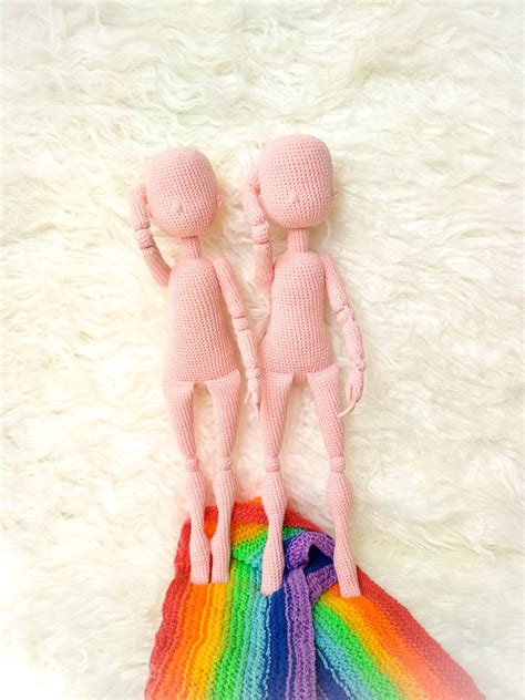 Lgbt Couple T Rainbow Dolls Body Fantasy Lgbt Pride Etsy
