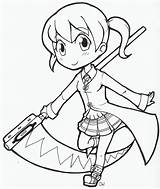 Coloring Pages Soul Eater Anime Chibi Maka Kids Cute Visit Pedia Colour Choose Board Letscolorit sketch template