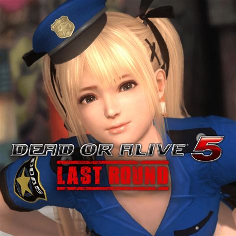 Dead Or Alive 5 Last Round Marie Rose Police Uniform