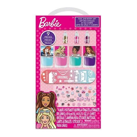 barbie nail polish set