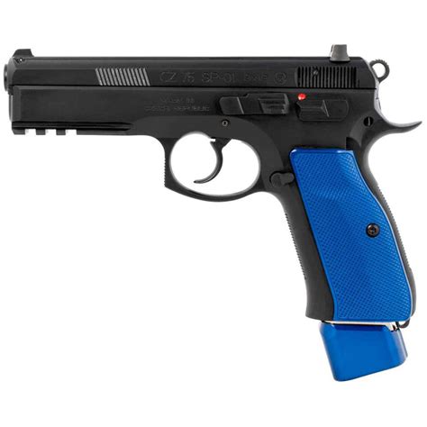 cz  sp  mm luger  blackblue pistol  rounds blue sportsmans warehouse