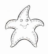 Starfish Coloring Pages Color Print Coloring2print sketch template