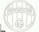 Juventus Juve Calcio Stampare Bandiere Insignia Seleccionar Piamonte Fútbol sketch template
