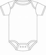Onesie Baby Clipart Cartoon Onesies Template Sketch Drawing Svg Cliparts Clip Shower Onsie Color Line Shirt Gif Decorate Getdrawings Paintingvalley sketch template