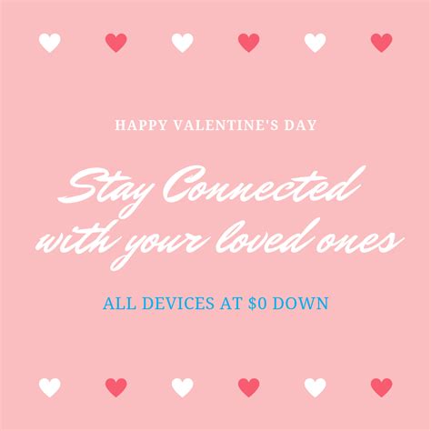 stay connected   loved   valentines day   devices
