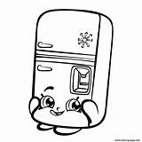 Shopkins Refrigerator Frost Shopkin Kleurplaten Vrolijke Coloringpagesonly sketch template
