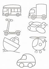 Transport Ausmalen Getdrawings Craftidea Zeichnen Fahrzeuge Kindern Afetos Transporte Humano Trabajar Cuerpo Untuk Mewarnai sketch template