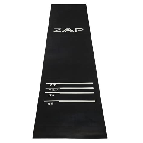 zaap heavy duty throw  rubber dart mat   darts  shopcom