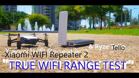 xiaomi wifi repeater  tello drone   legit range test    worth  youtube
