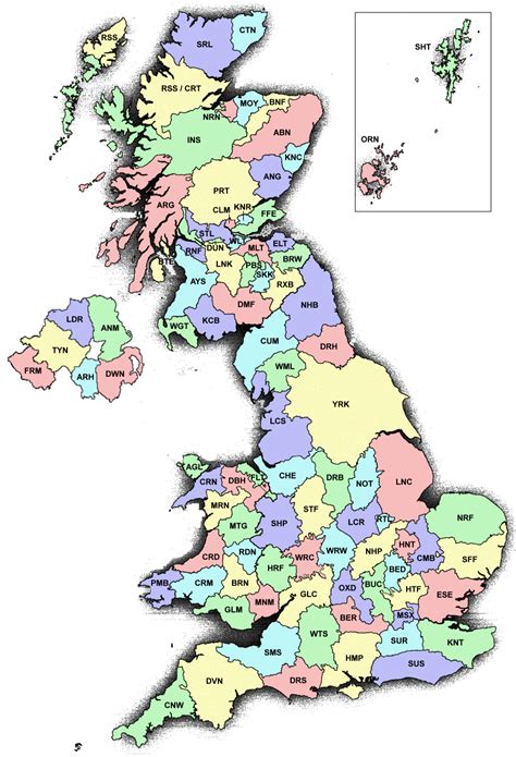 historic counties trust map