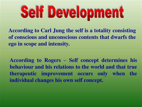 ppt self development powerpoint presentation free