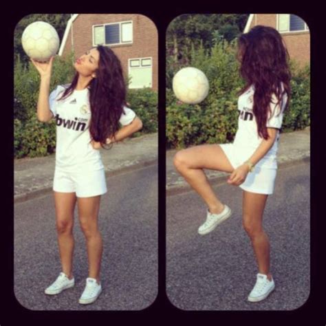 hot girl play football we heart it image 1183933 by