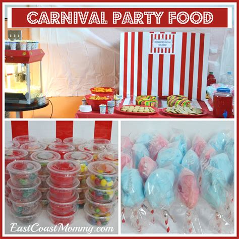 east coast mommy  ultimate diy carnival party