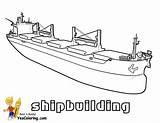 Tanker Ships Yescoloring Jokin Eyeballs Deep Submarines sketch template