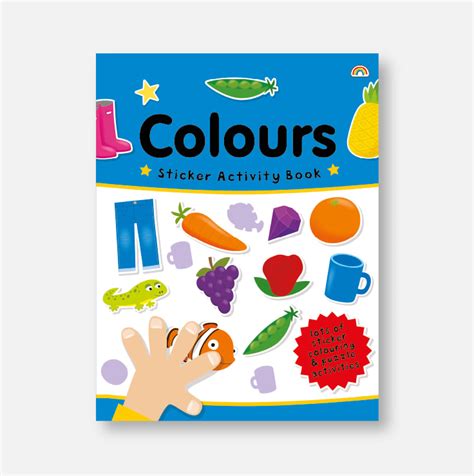 sticker activity book colours  decent books  decent books