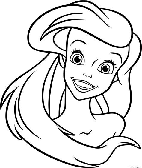 coloring pages printable ariel   mermaid dance coloring page
