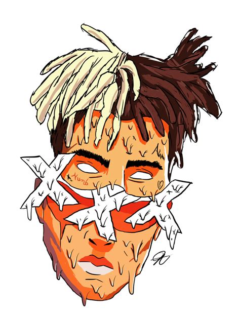 xxxtentacion drawing wallpapers wallpaper cave