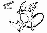 Raichu Alolan Alola Pikachu Printable Coloringonly Rustique Pokeman Colorironline sketch template