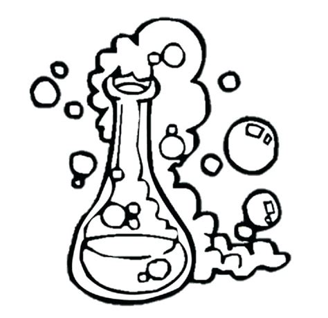 science coloring page images