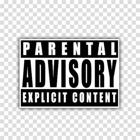 parental advisory logo  background