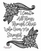 Philippians Coloring Pages Adults Adult Instagram Sheets Bible sketch template